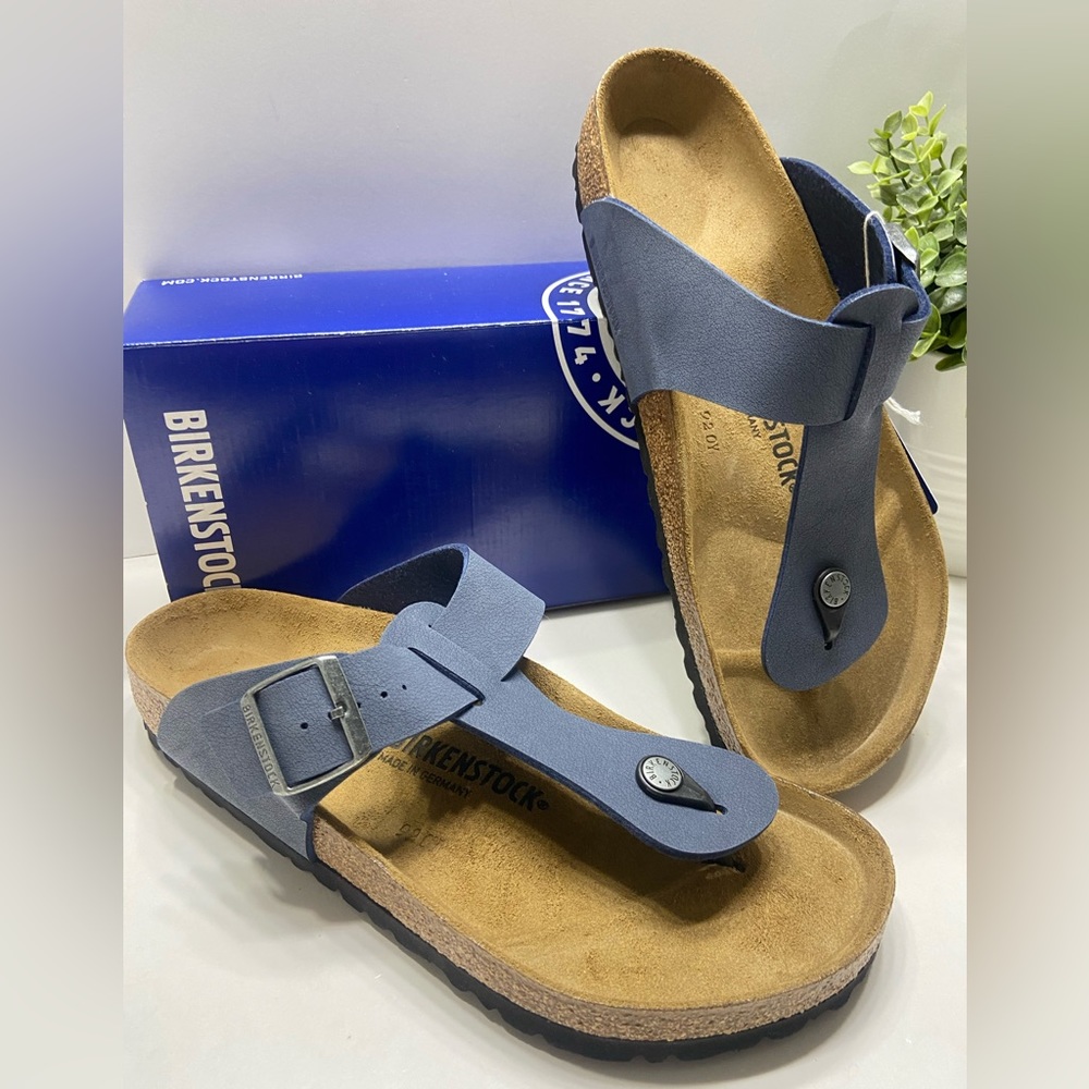 NEW Birkenstock Unisex Gizeh Sandals Medina Black Size 43 Mens 10/Womens 12. - Picture 12 of 12